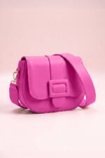 Shoulder Bag Nubi - Bright Pink - Image 3