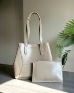 Tote Matrix + Pouch - Beige - Image 5