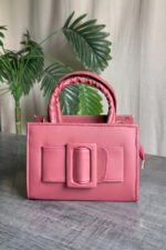 Mini Handbag Cubi - Marron - Image 4