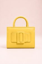 Mini Handbag Cubi - Mustard - Image 2