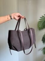 Tote Bag - Coffee Brown - Image 4